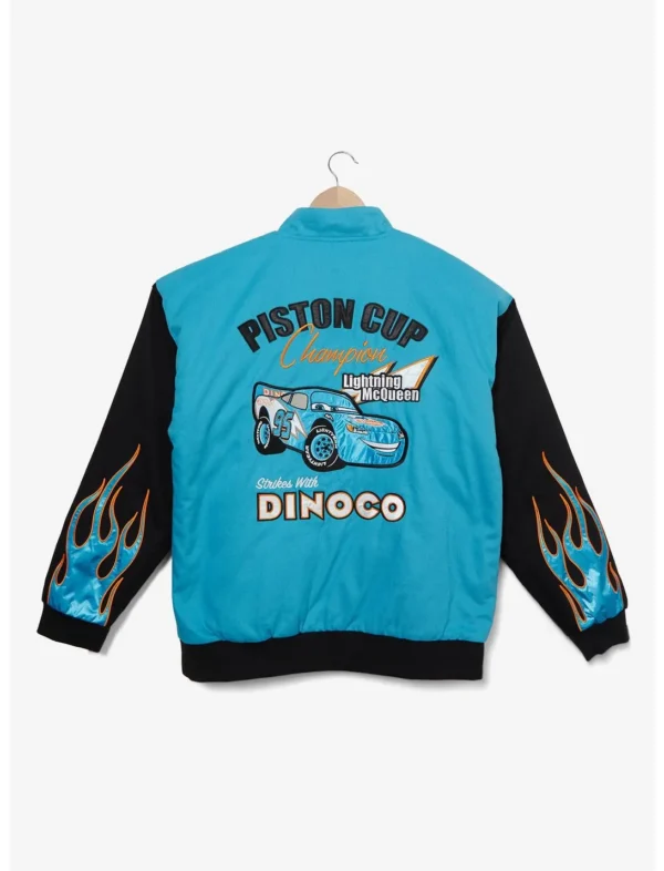 Disney Pixar Cars Lightning McQueen Dinoco Racing Jacket