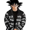 Dragon Ball Z Goku Drip Puffer Jacket