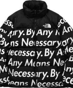 Dragon Ball Z Goku Drip Puffer Jacket