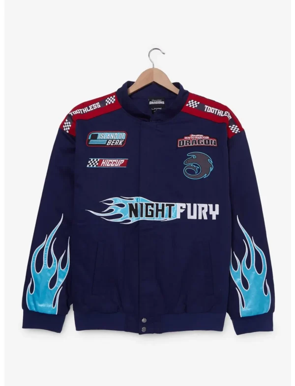 How to Train Your Dragon Night Fury Racing Jacket