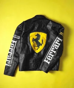 Ferrari Black Racing Jacket
