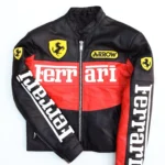 Ferrari Black and Red Racing Jacket