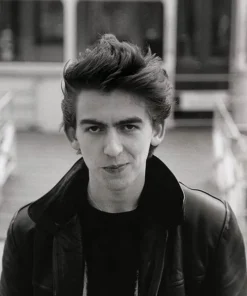 George Harrison The Beatles Leather Jacket