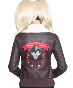 Harley Quinn Joker Bombshell Brown Jacket