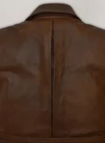 Harris Dickinson The Kingsman Leather Jacket