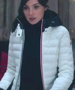 Heart of Stone Gal Gadot Puffer Jacket