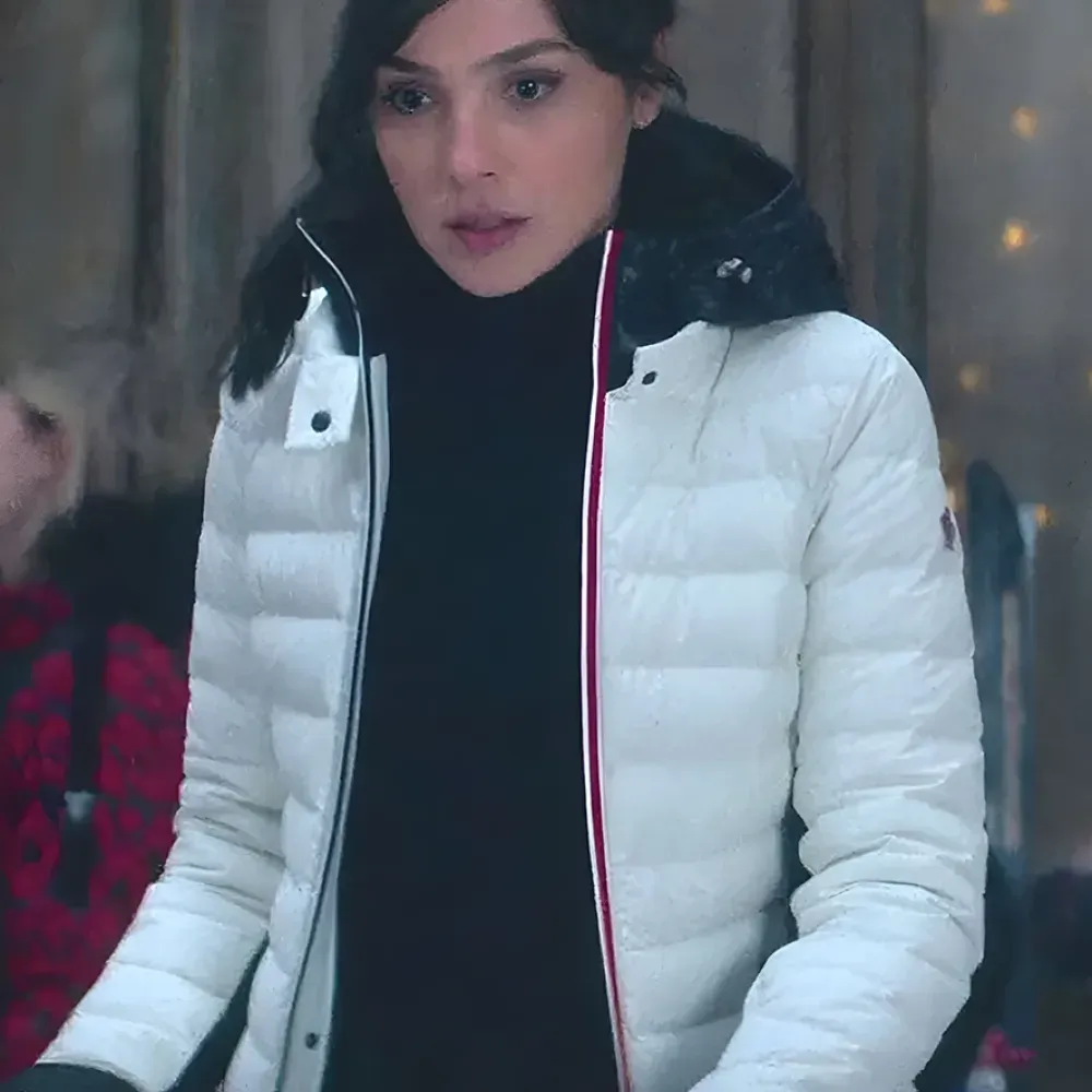 Heart of Stone Gal Gadot Puffer Jacket