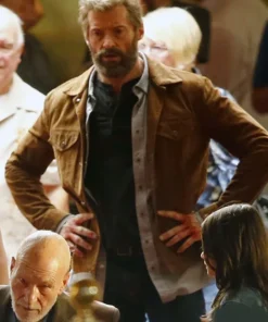 Hugh Jackman Logan Leather Jacket