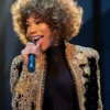 I Wanna Dance with Somebody Naomi Ackie Black Coat