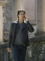 Ian Somerhalder The Vampire Diaries Leather Jacket 4