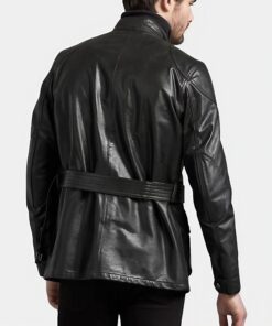 Jack Bauer 24 Live Another Day Black Leather Jacket