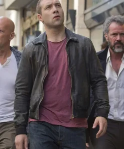 Jai Courtney A Good Day to Die Hard Leather Jacket