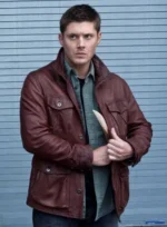 Jensen Ross Ackles Supernatural Season 7 Leather Jacket