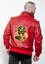 Johnny Lawrence Cobra Kai Red Jacket