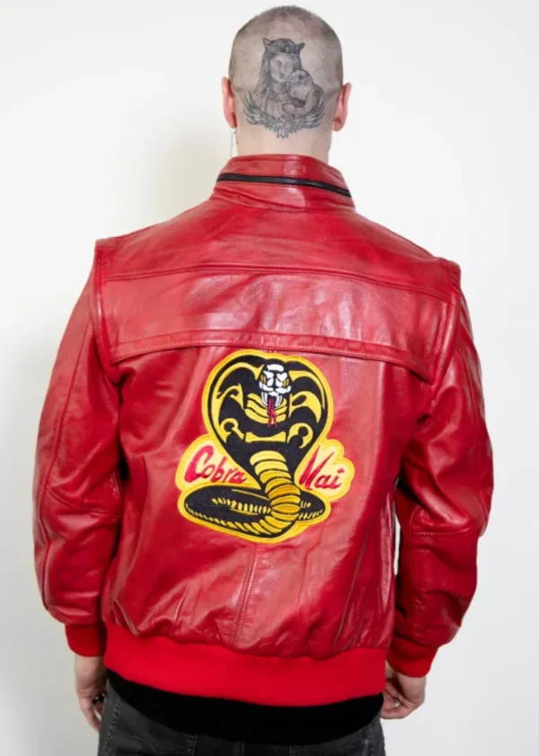 Johnny Lawrence Cobra Kai Red Jacket