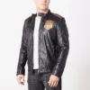Judge Dredd Black Leather Jacket