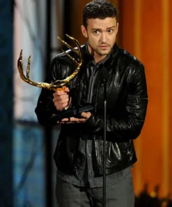 Justin Timberlake Guys Choice Awards Leather Jacket