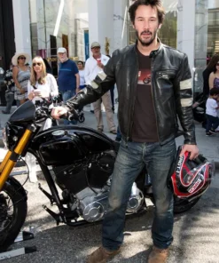 Keanu Reeves Leather Jacket