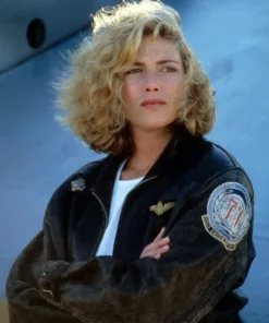 Kelly Mcgillis Top Gun Jacket