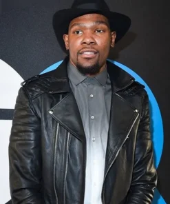 Kevin Durant Leather Jacket
