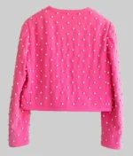 Margot Robbie Barbie Pink Crop Jacket