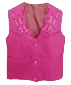 Margot Robbie Barbie Pink Vest