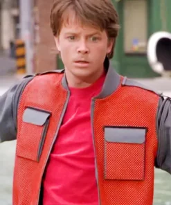 Marty Mcfly Leather Jacket
