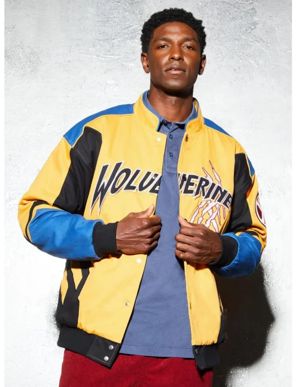 Marvel X-Men Wolverine Motocross Racing Jacket