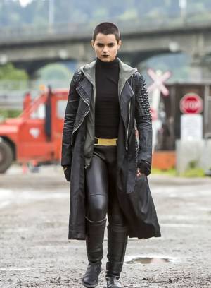 Negasonic Teenage Warhead Black Leather Coat