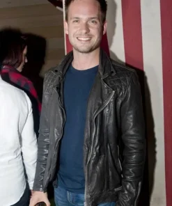 Patrick J Adams Leather Jacket