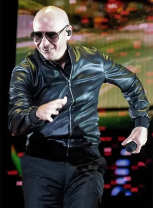 Pitbull Black Leather Jacket