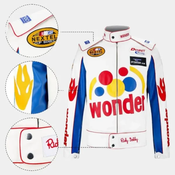 Ricky Bobby Wonder Bread Racing Jacket