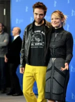 Robert Pattinson Black Leather Jacket