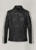 Robert Pattinson Black Leather Jacket