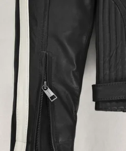 Robert Pattinson Black Leather Jacket
