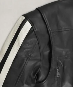 Robert Pattinson Black Leather Jacket
