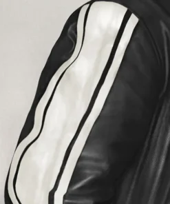 Robert Pattinson Black Leather Jacket