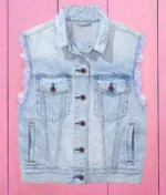 Ryan Gosling Barbie Blue Denim Vest