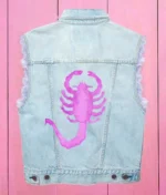 Ryan Gosling Barbie Blue Denim Vest