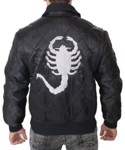 Ryan Gosling Drive Scorpion Black Jacket