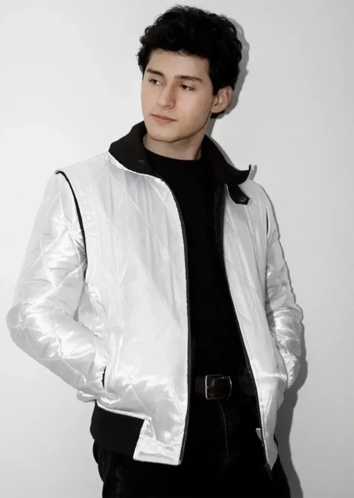 Ryan Gosling Drive Scorpion White Jacket