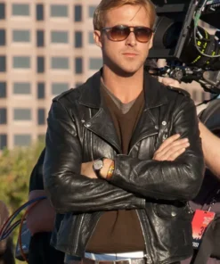 Ryan Gosling Song To Song Leather Jacket