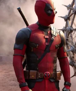 Ryan Reynolds Deadpool Leather Jacket