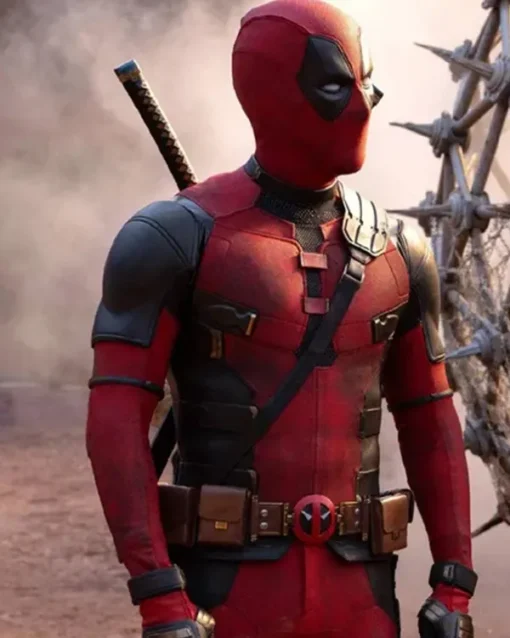 Ryan Reynolds Deadpool Leather Jacket