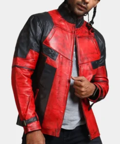 Ryan Reynolds Deadpool Leather Jacket