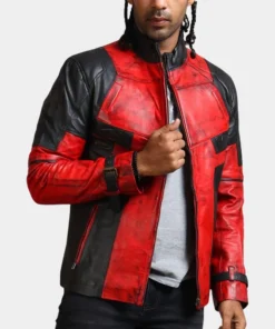 Ryan Reynolds Deadpool Leather Jacket