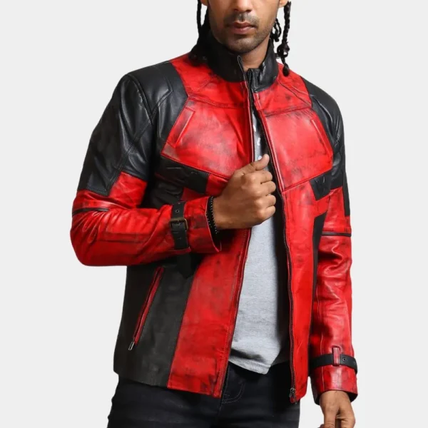 Ryan Reynolds Deadpool Leather Jacket