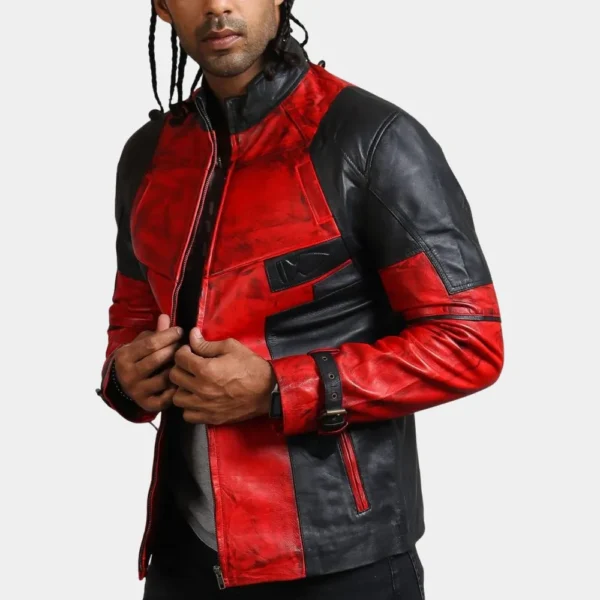 Ryan Reynolds Deadpool Leather Jacket