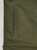 Ryan Reynolds Green Leather Jacket