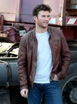 Scott Eastwood Overdrive Leather Jacket